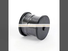 304 스테인리스 스틸 와이어 로프 블랙 PVC 코팅